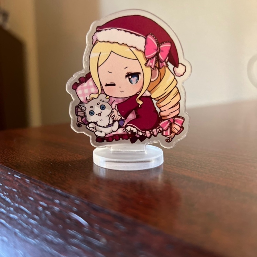 Kawaii Re:Zero Acrylic Mini Stand Japanese Anime